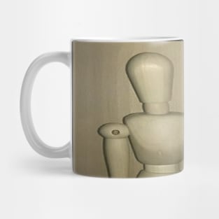 Pin, Quin, and Robot Mug